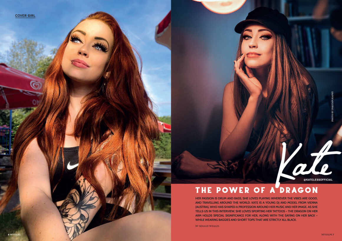 Cover Model: Kate, The power of a dragon