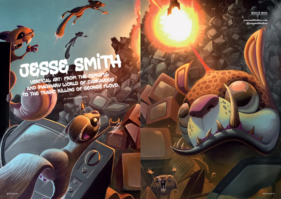 Who's Who: Vertical art by Jesse Smith