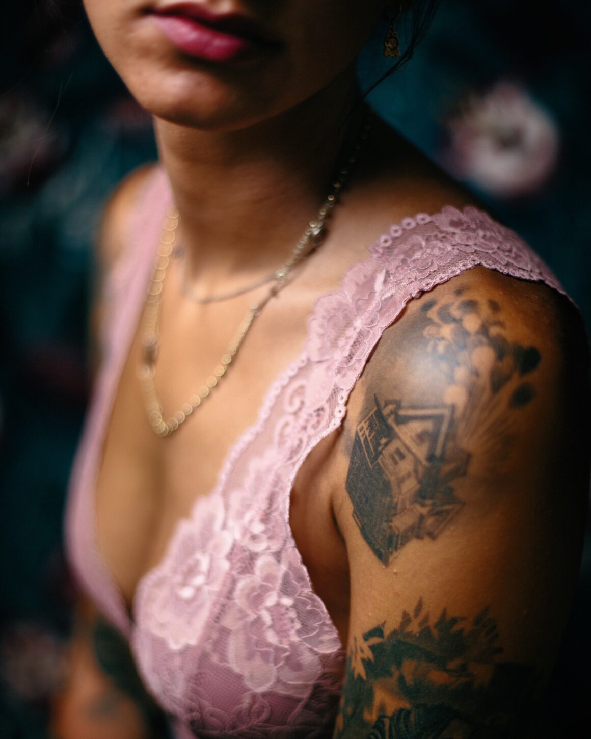 Lally tattoo model
