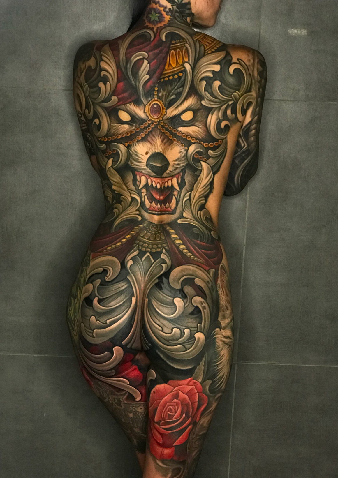Julian Siebert, Corpsepainter Tattoo, Munich, Germany