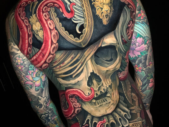 Julian Siebert, Corpsepainter Tattoo, Munich, Germany