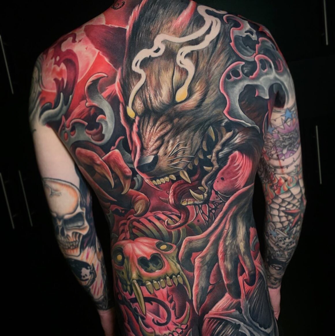 Julian Siebert, Corpsepainter Tattoo, Munich, Germany