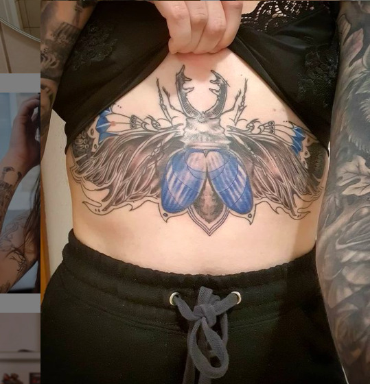 Franziska, tattoo model