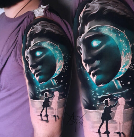 Bright colourful tattoos by Alex Moro - Tattoo Life