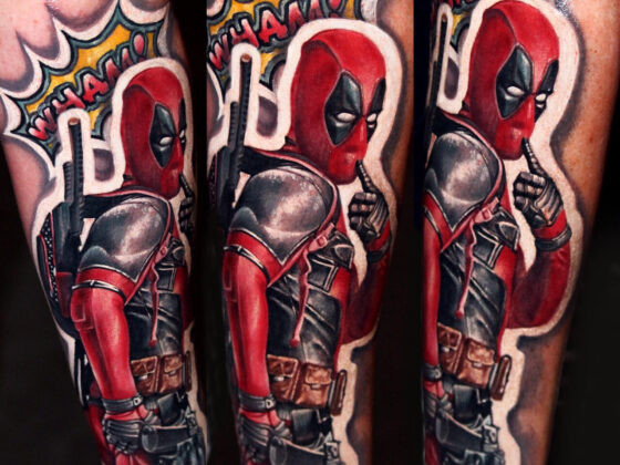 Damien Wickham, Ink Attack & The Black List Tattoo Sunshine Coast Australia, Las Vegas