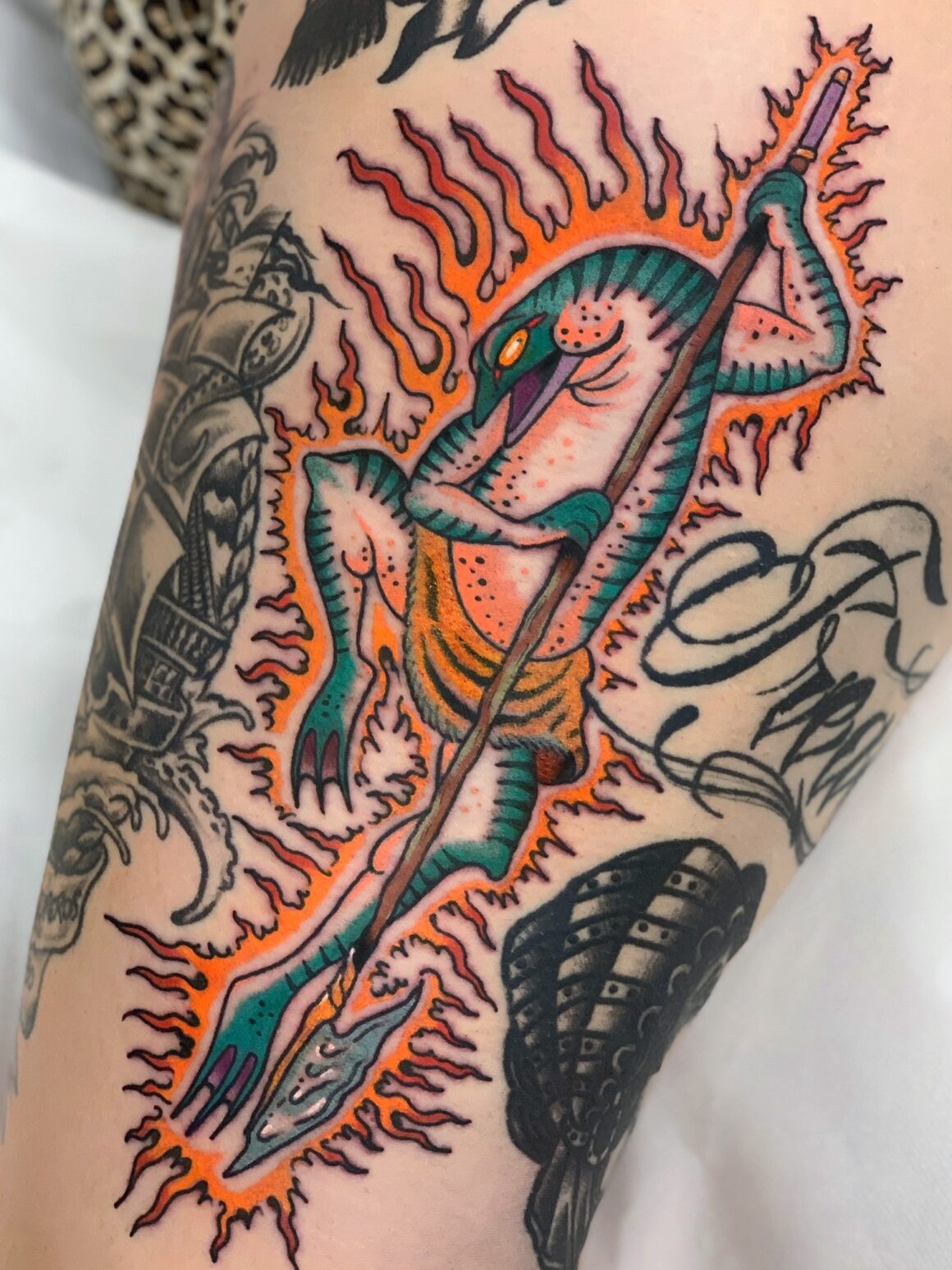 Gianluca Artico, Macko Tattoo Shop, Roma, Italy