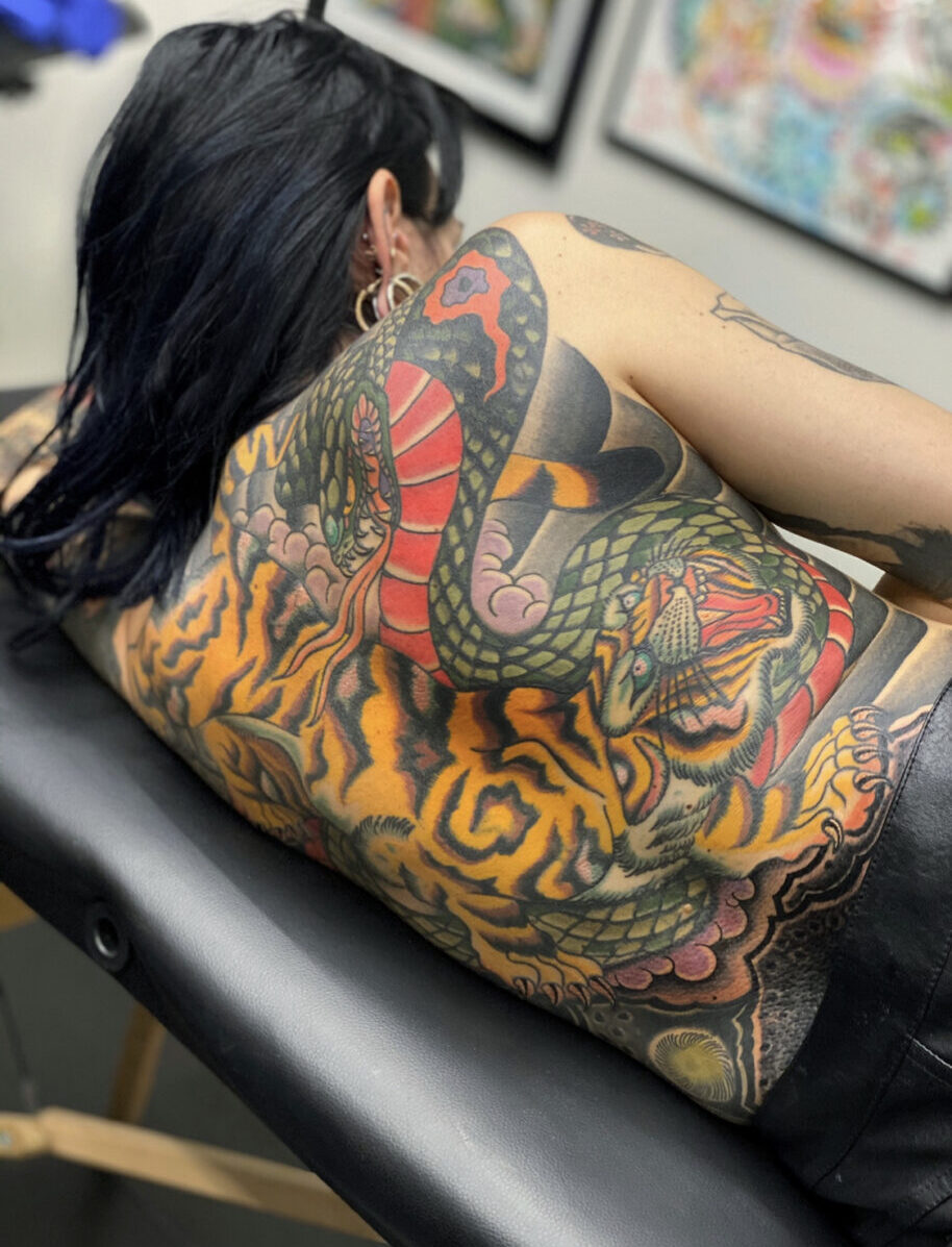 Gianluca Artico, Macko Tattoo Shop, Roma, Italy