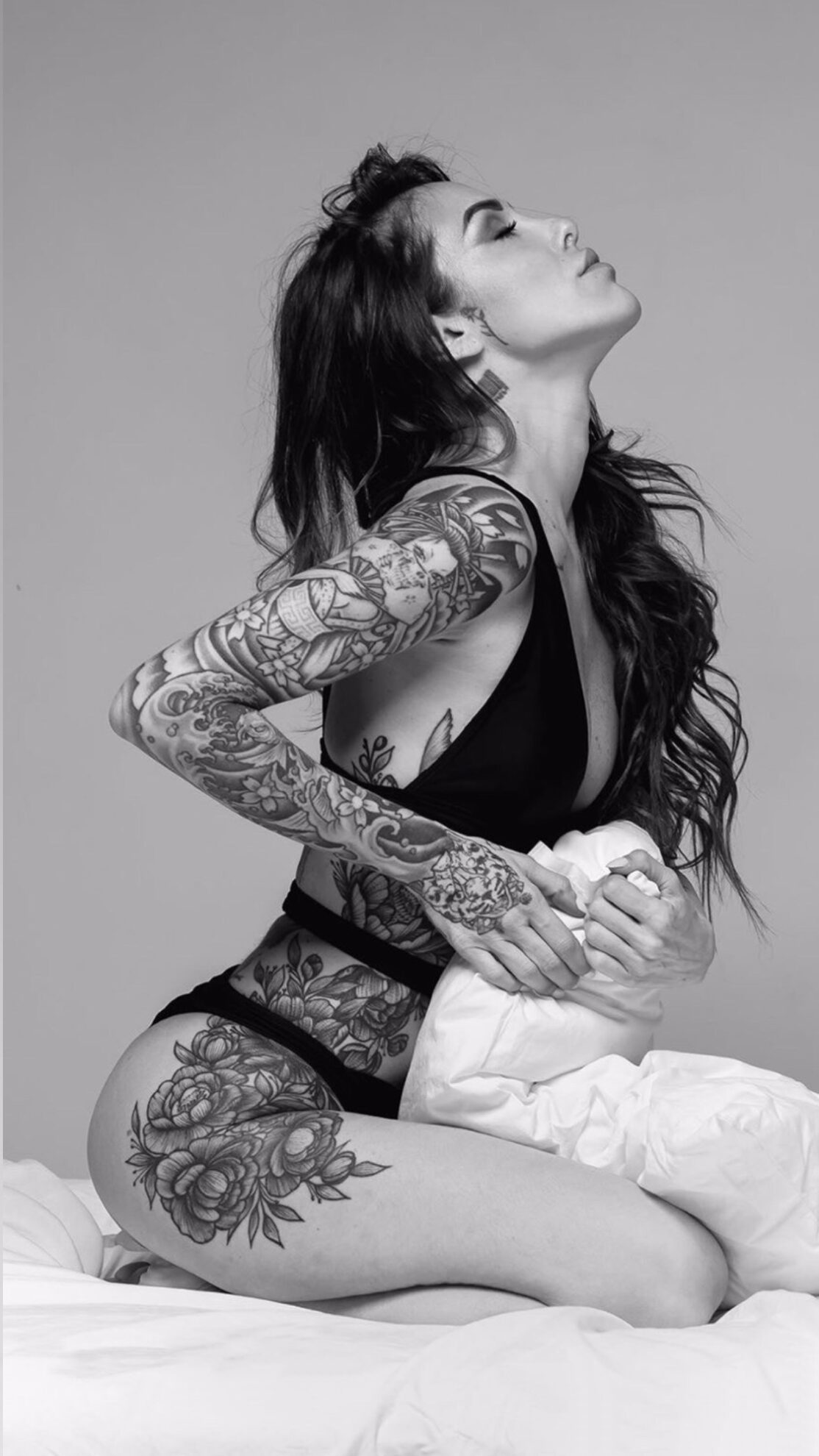 Arianna Piras, tattoo model