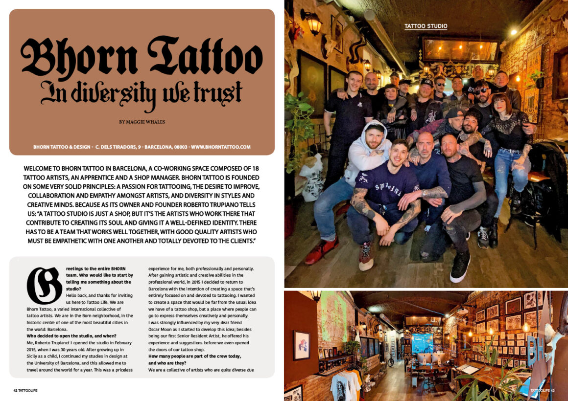 Bhorn Tattoo: In Diversity We Trust