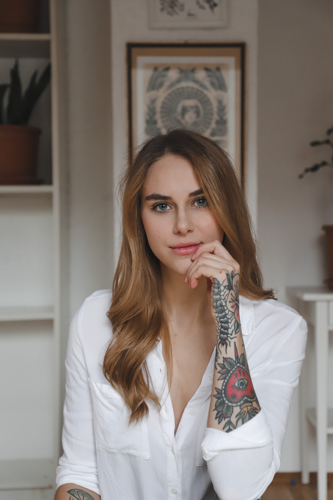 Carmen, tattoo model