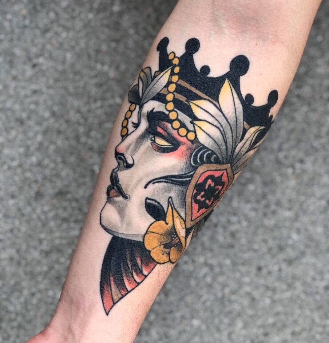 Chris Arroyo, Nueva Sangre Tattoo, Ciudad de Mexico, Mexico