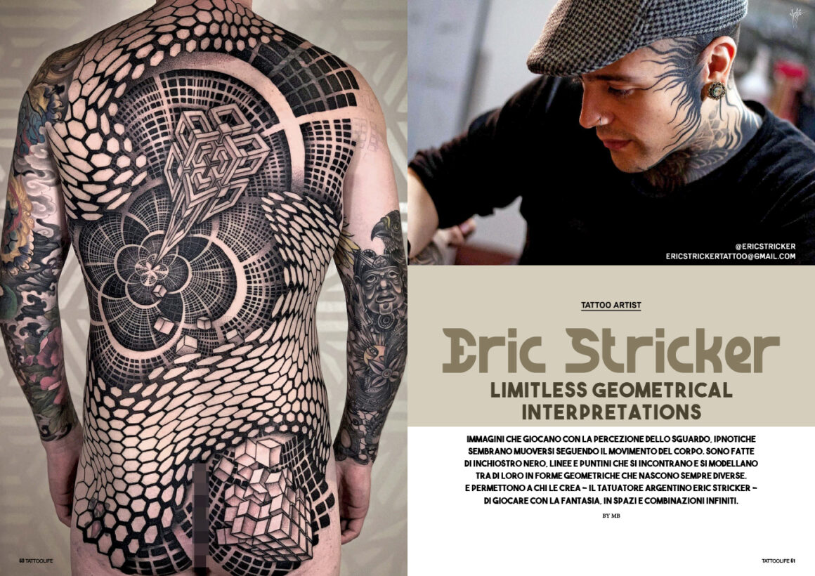 Eric Stricker: Limitless geometrical interpretations