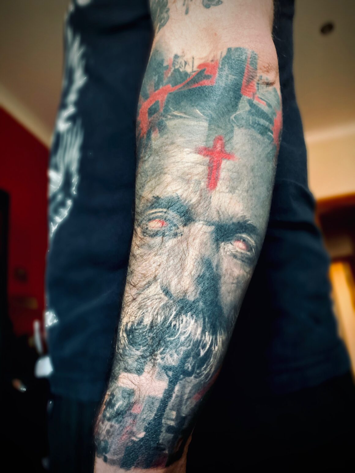 Fernando Ribeiro, Moonspell (tattoo)
