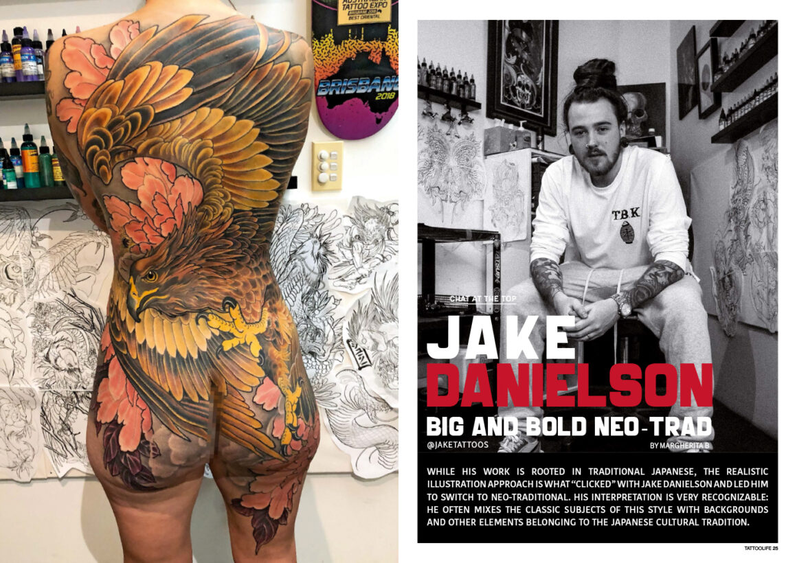 Jake Danielson: Japanese inspired Neo-Traditional