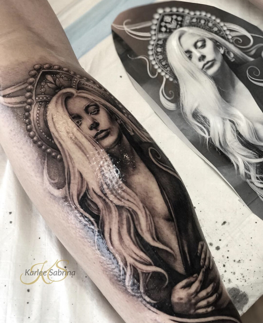 Karle Sabrina, Garage Ink, Gold Coast, Australia