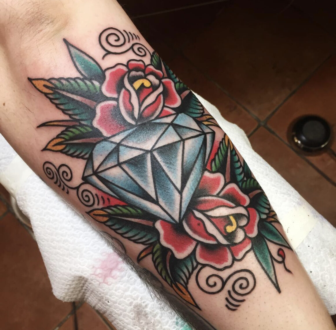 Diamond tattoo by Guillaume Martins | Post 31563