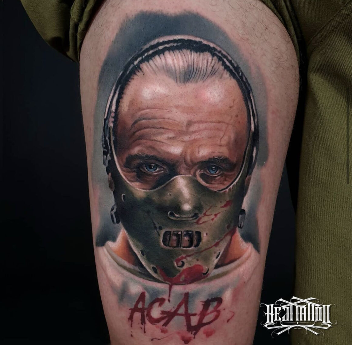 AntoniettaArnoneArts on Twitter The silence of the lambs tattoo rome  inked movie hannibal lecter hanniballecter tattooed ink horror  httpstcoJMjchn4OzY  X