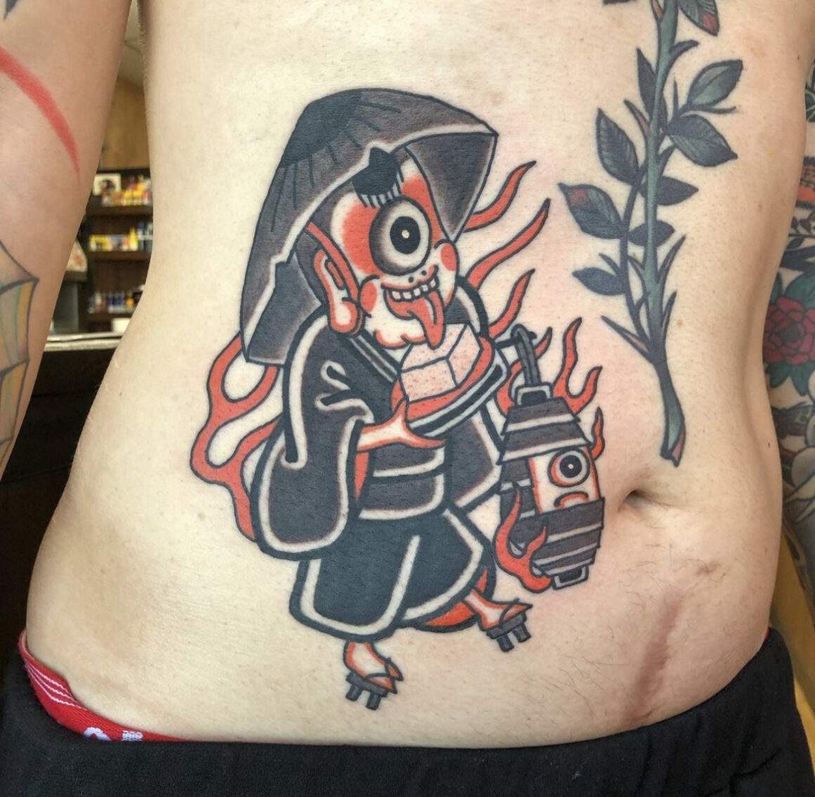 Im a big fan of Japanese mythology and their culture especially the  samurai period Edo I would like to improve my tattoo around the katana  if possible but I have no idea