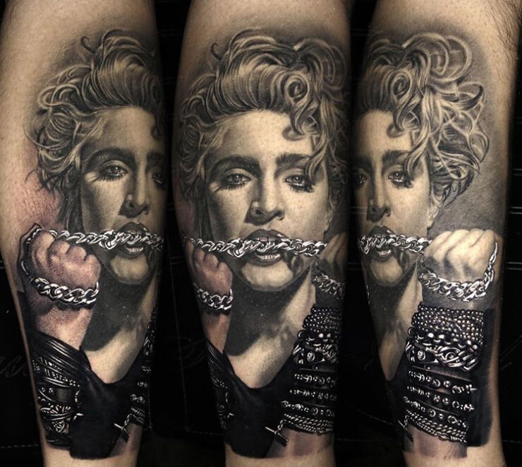 Madonna tattoos and "the immaculate collection" turns 30 - Tattoo Life
