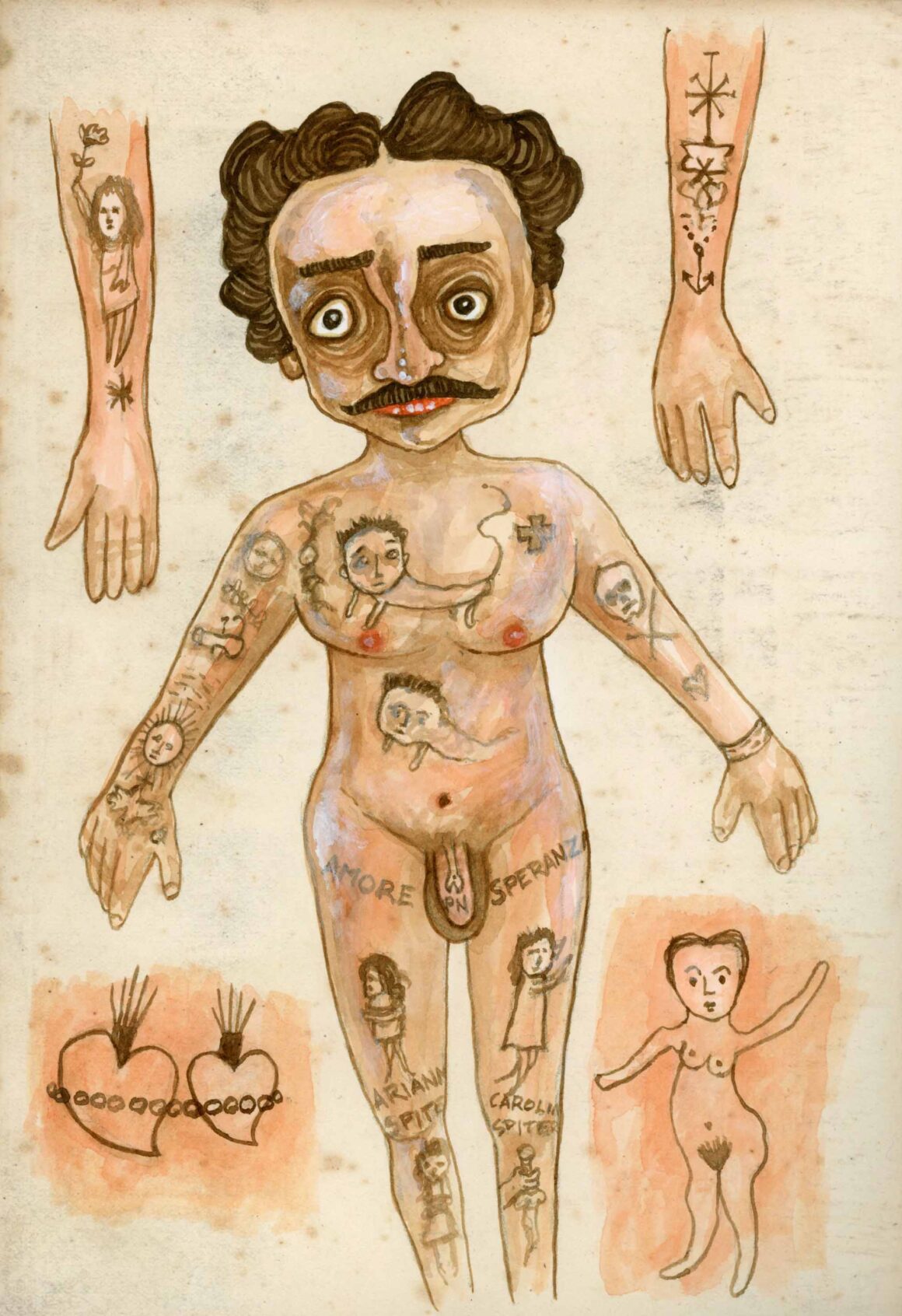 Tatuaggi, Stefano Bessoni