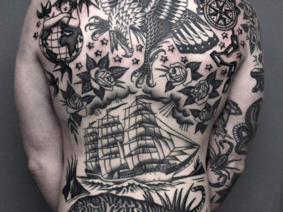 Tony Nillson, Blue Artms Tattoo, Oslo, Norway