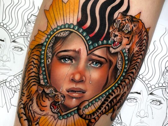 Viviana Calvo, Soho Tattoo Malaga, Malaga, Spain