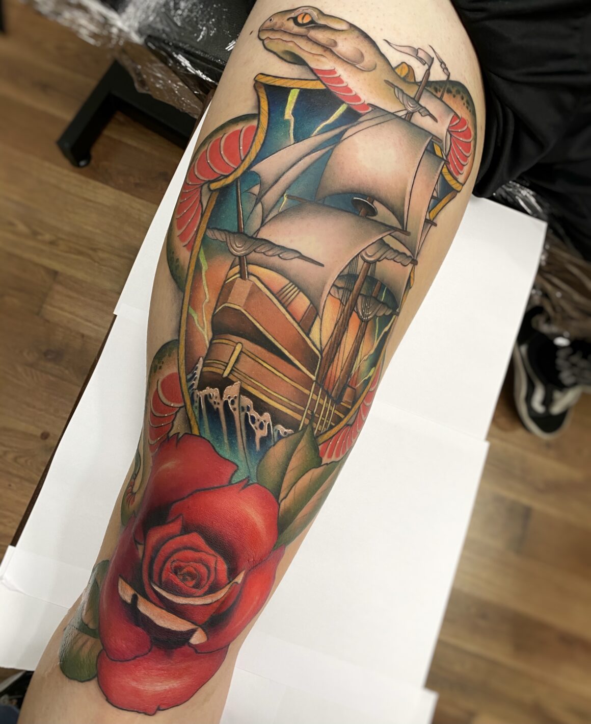 Viviana Calvo, Soho Tattoo Malaga, Malaga, Spain