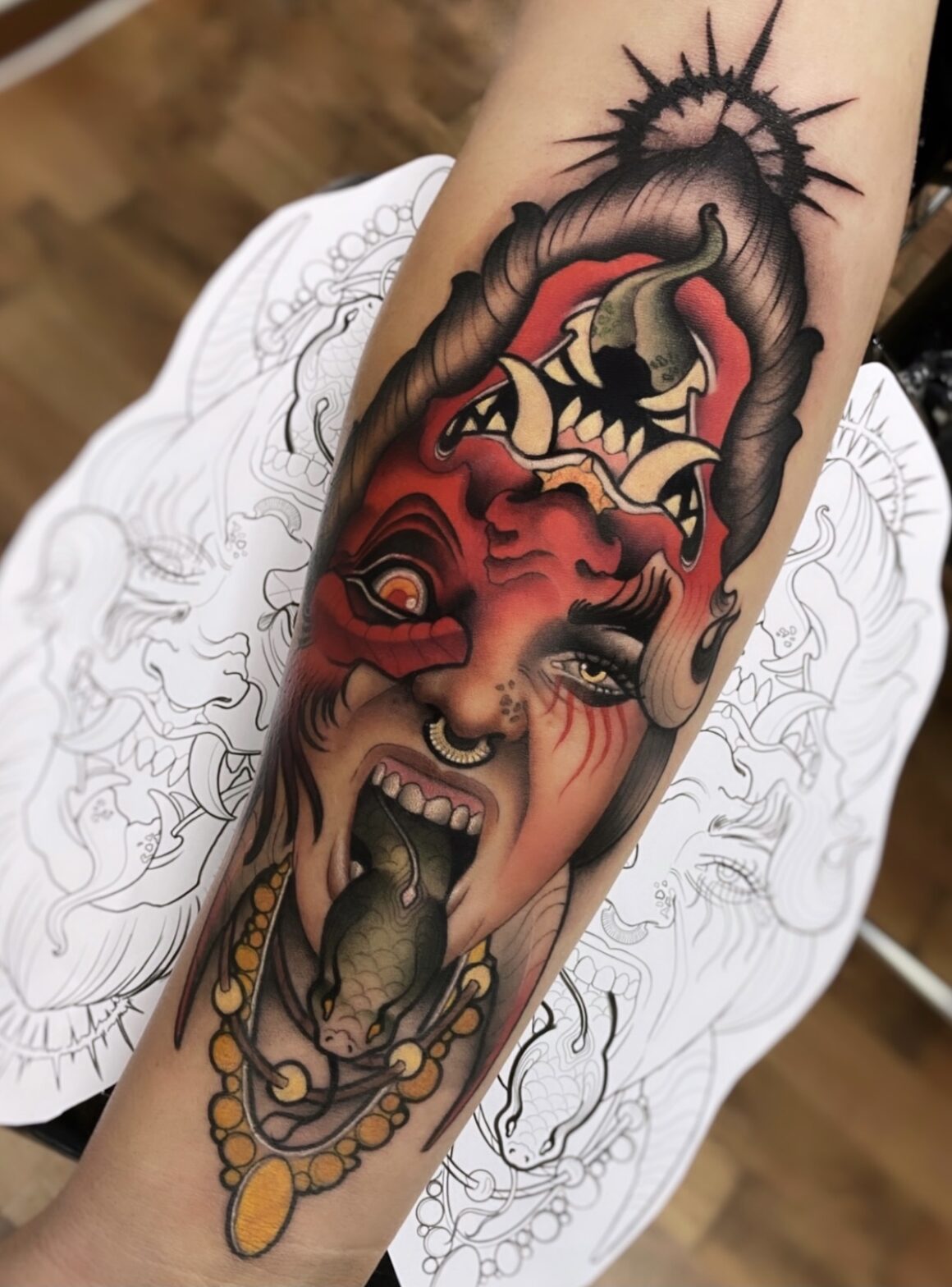 Viviana Calvo, Soho Tattoo Malaga, Malaga, Spain