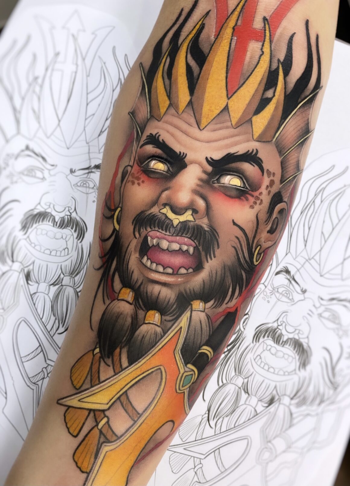 Viviana Calvo, Soho Tattoo Malaga, Malaga, Spain