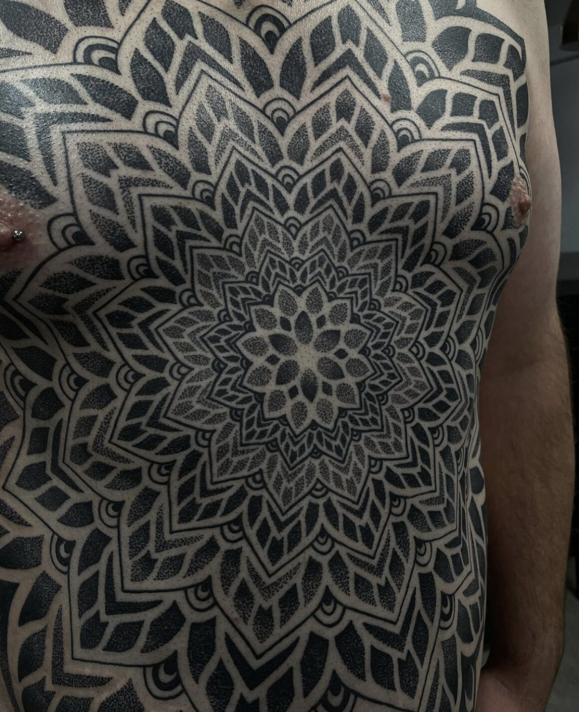 Om Mandala Mantra Art Semi Permanent Tattoo – Simply Inked