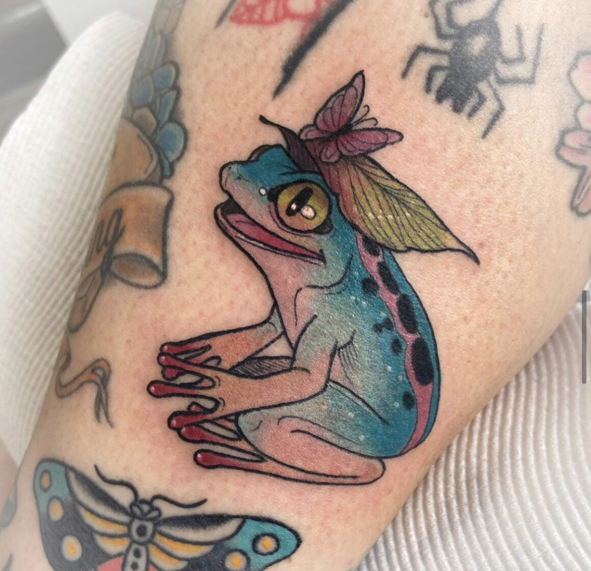 frog tattoos at INKsearch