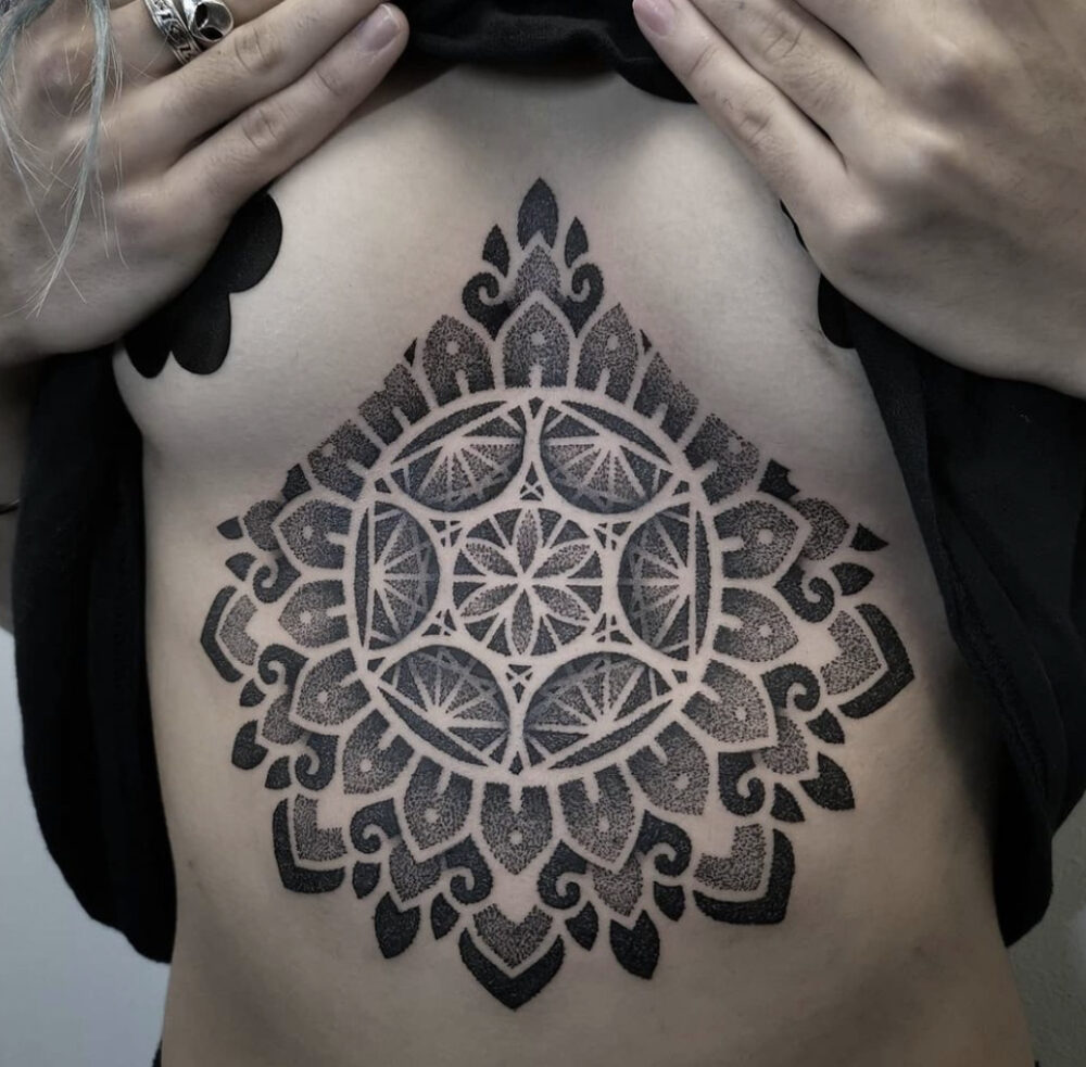 Mandala Tattoos, creative relaxation as skin art - Tattoo Life