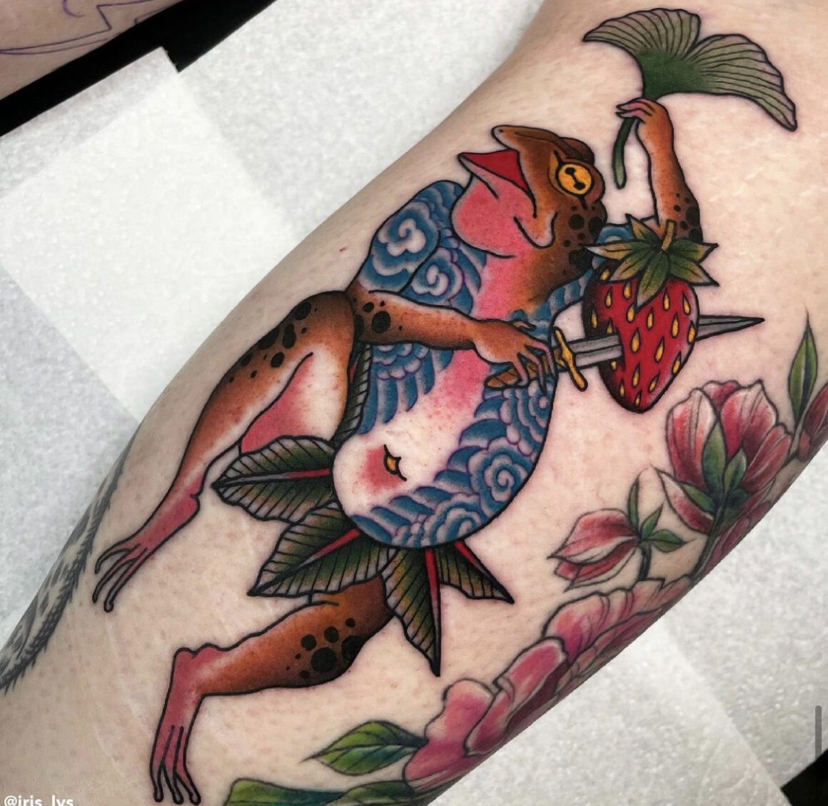Iris Lys, The Foundry Tattoo, Leeds, UK
