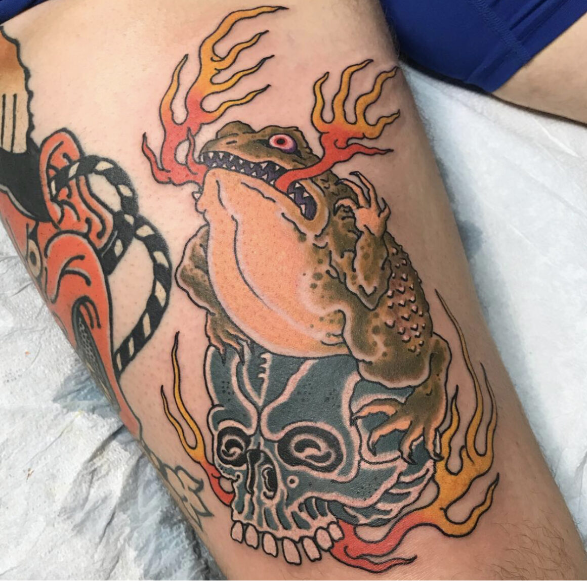 60 Best Japanese Frog Tattoos You Have To Try