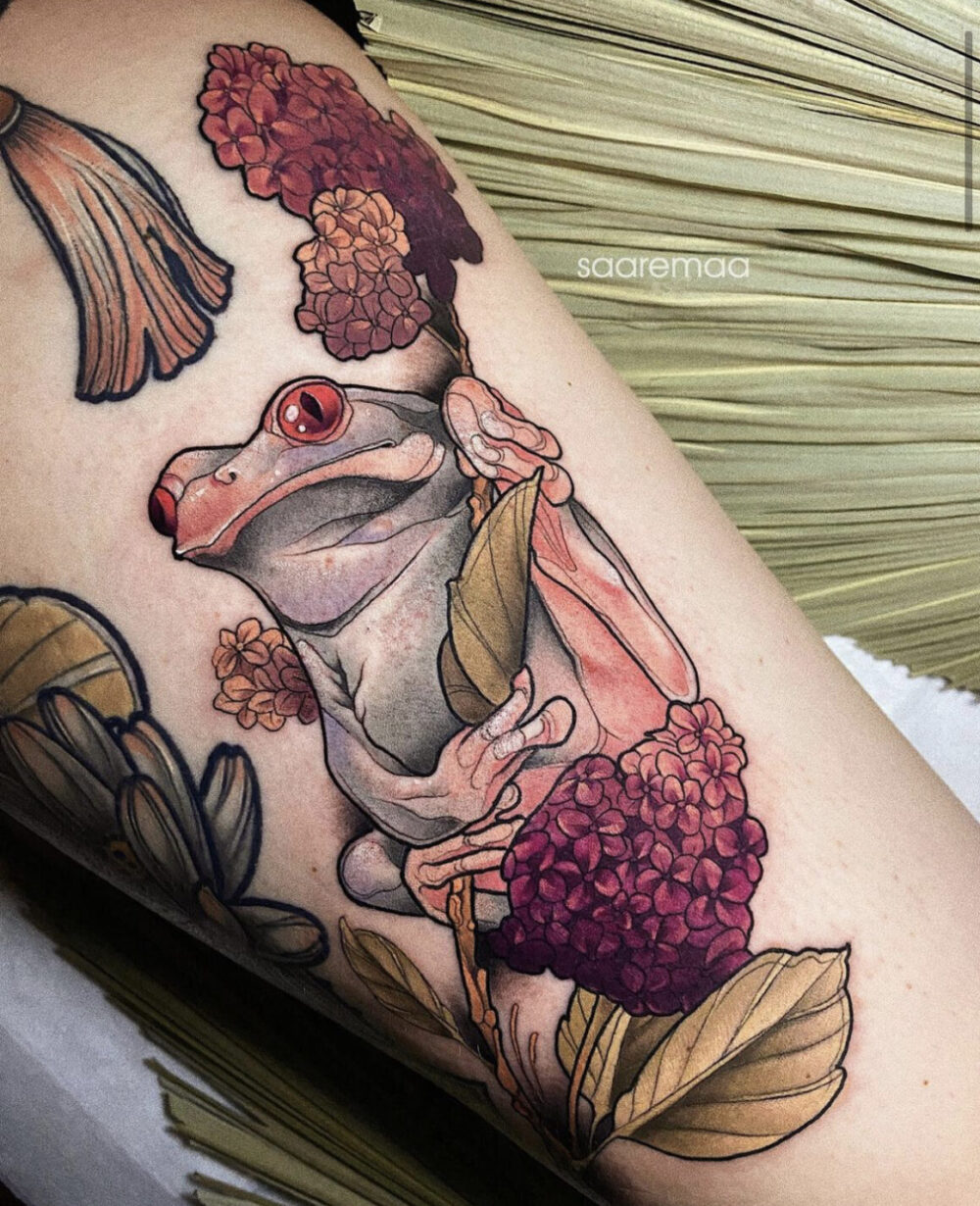 Japanese Frog Tattoos  All Things Tattoo