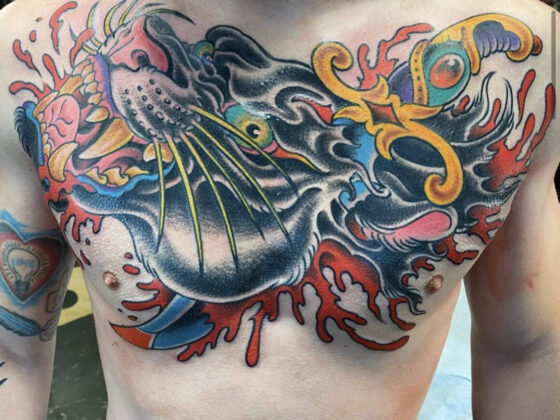 Tony Hundahl, Rock Of Ages Tattooing, Austin, USA