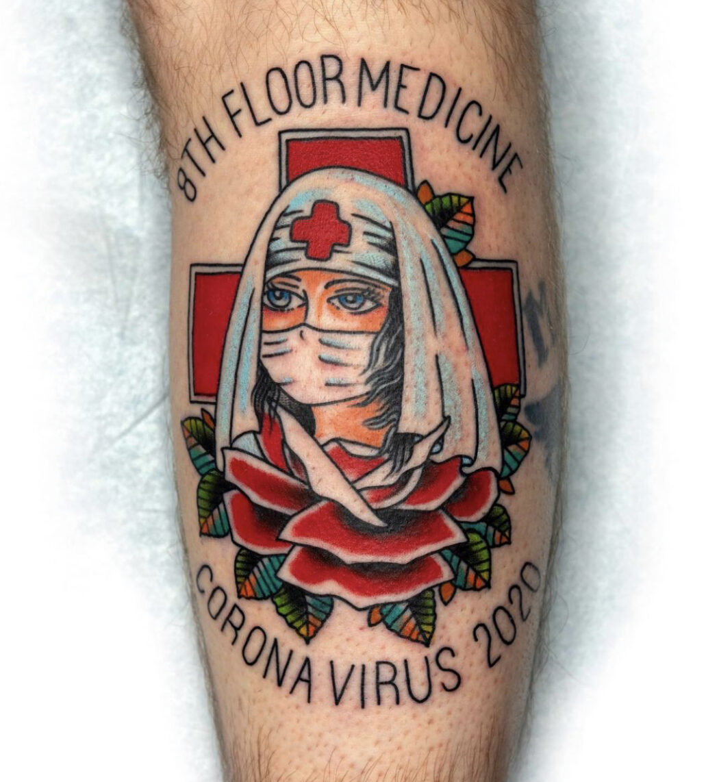 American traditional nurse. I had a... - Anchored Ink Tattoos | Facebook