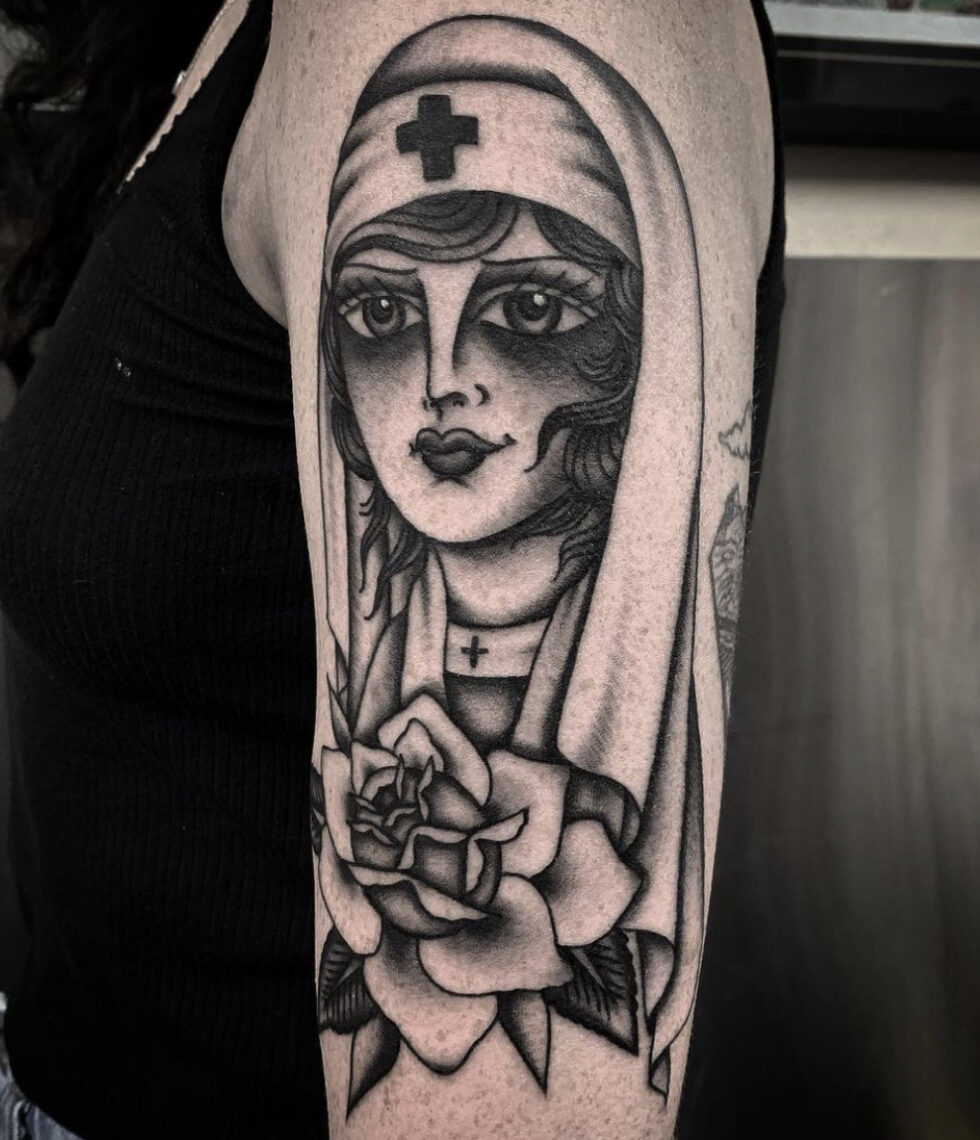 Beth Lonsdale, The Darling Parlour Tattoo, Sydney, Australia