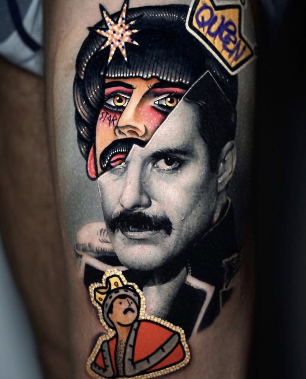 Collaboration Andrea Veronesi:Mirko Ponti, Unique Tattoo Studio, Giussano, Italy