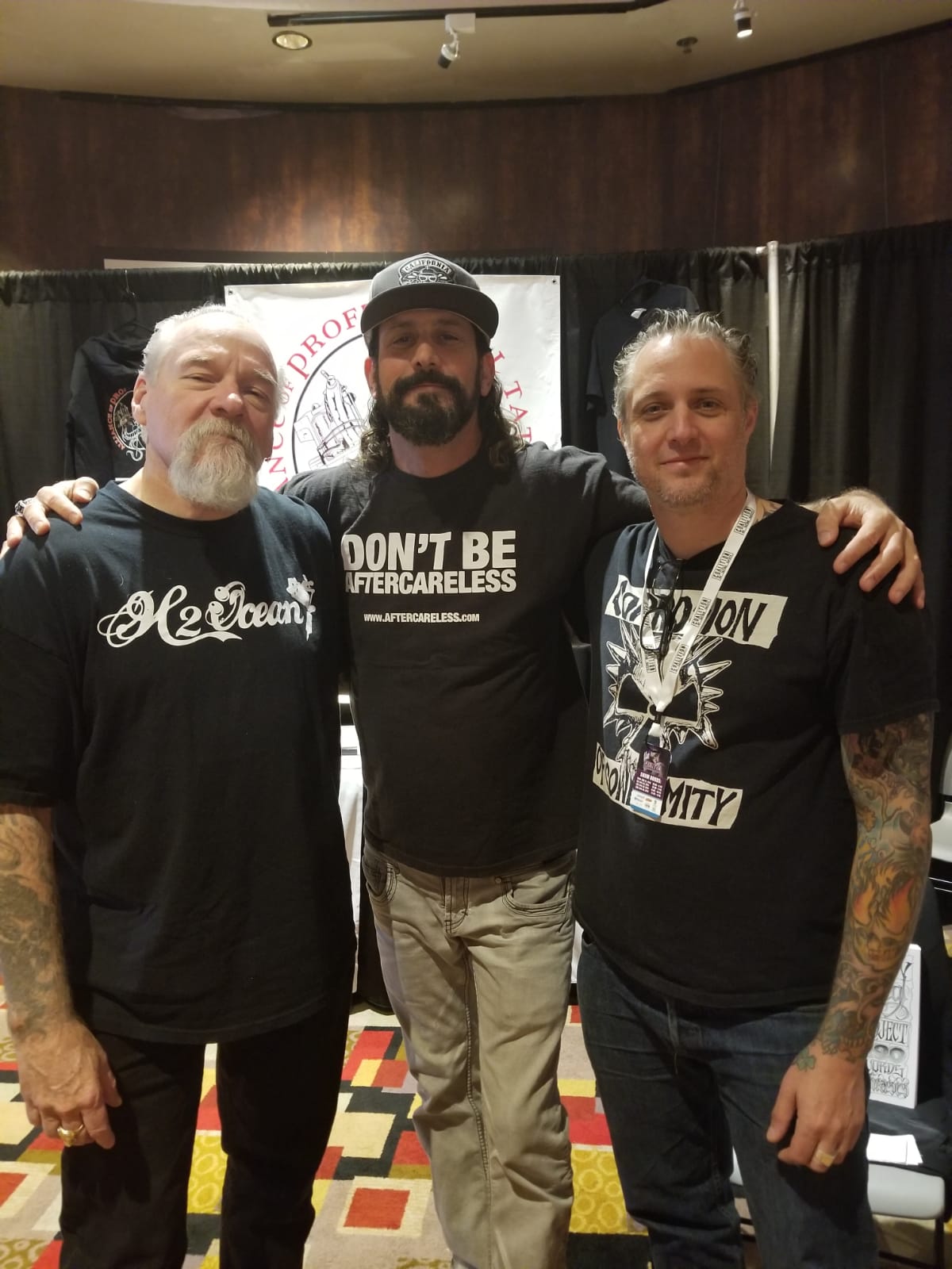 Eddie Kolos with Sean Barber and Jack Rudy