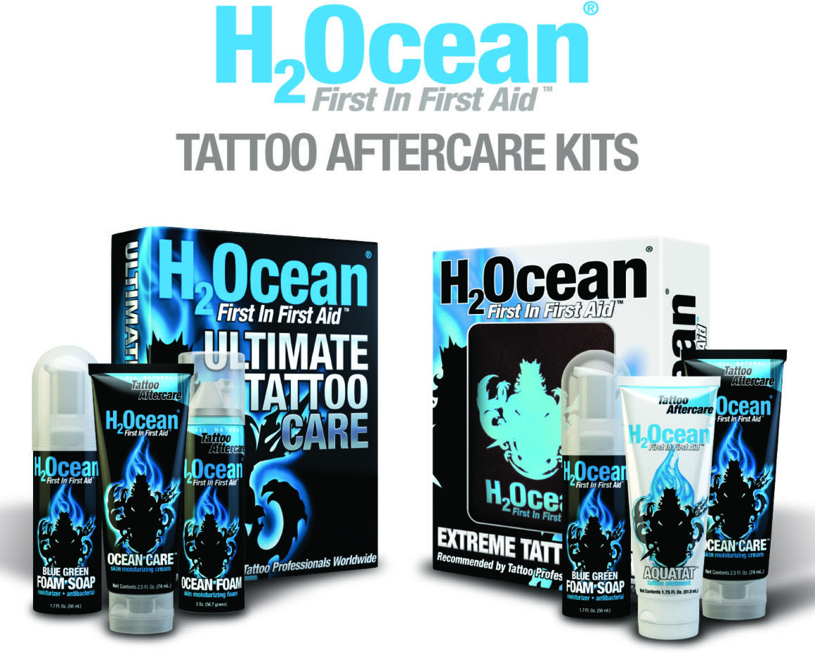 Kits de soins après tatouage H2Ocean