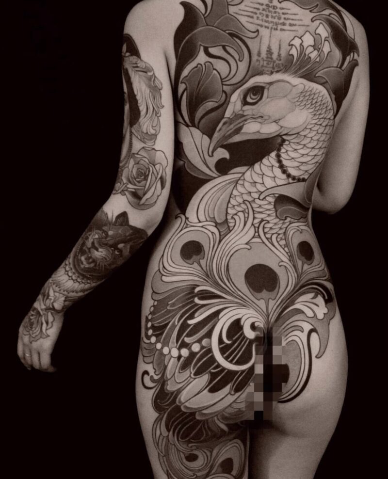 Peacock Tattoos explained by a Sufi legend Tattoo Life