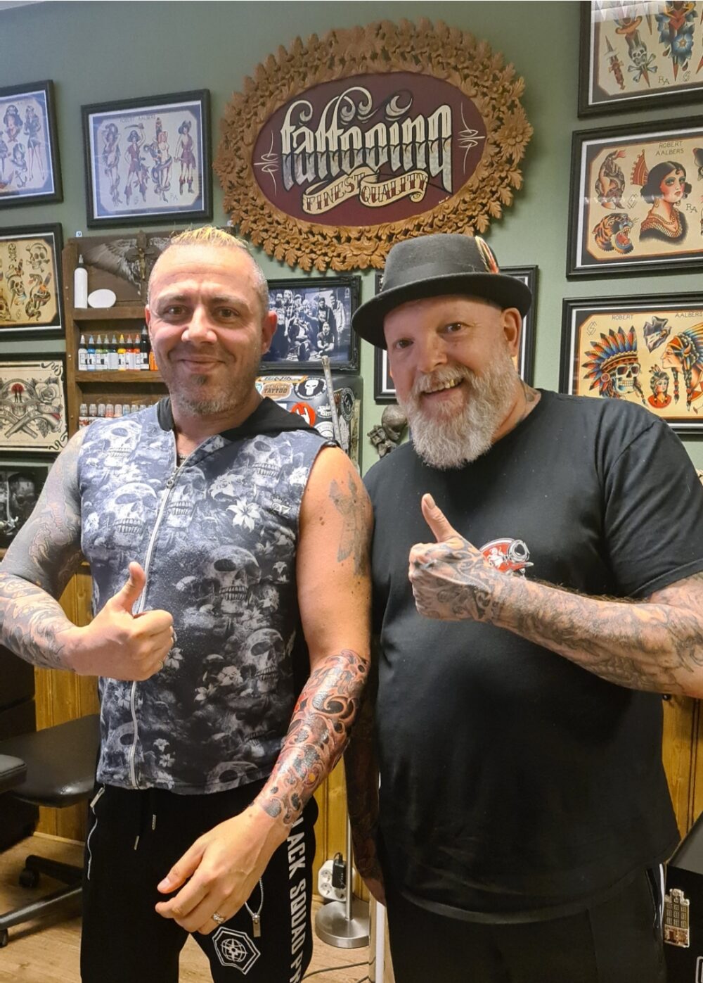 Pestilence, Pat Mameli tattoos