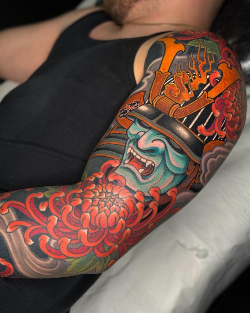 Piers, Circle of Swords Tattoo Studio, Worcester (UK)