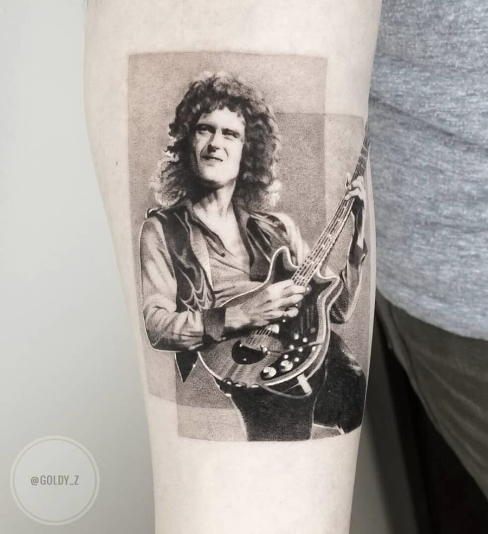 Brian May, time to see the light again - Tattoo Life