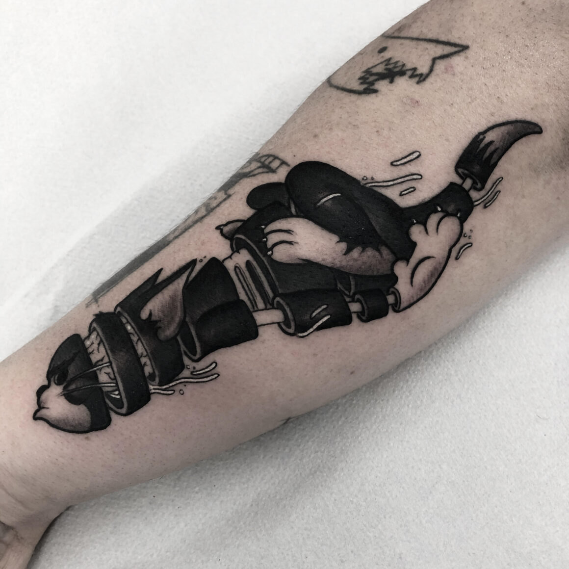 El Uf, ONDO Tattoo, Barcelona, Spain