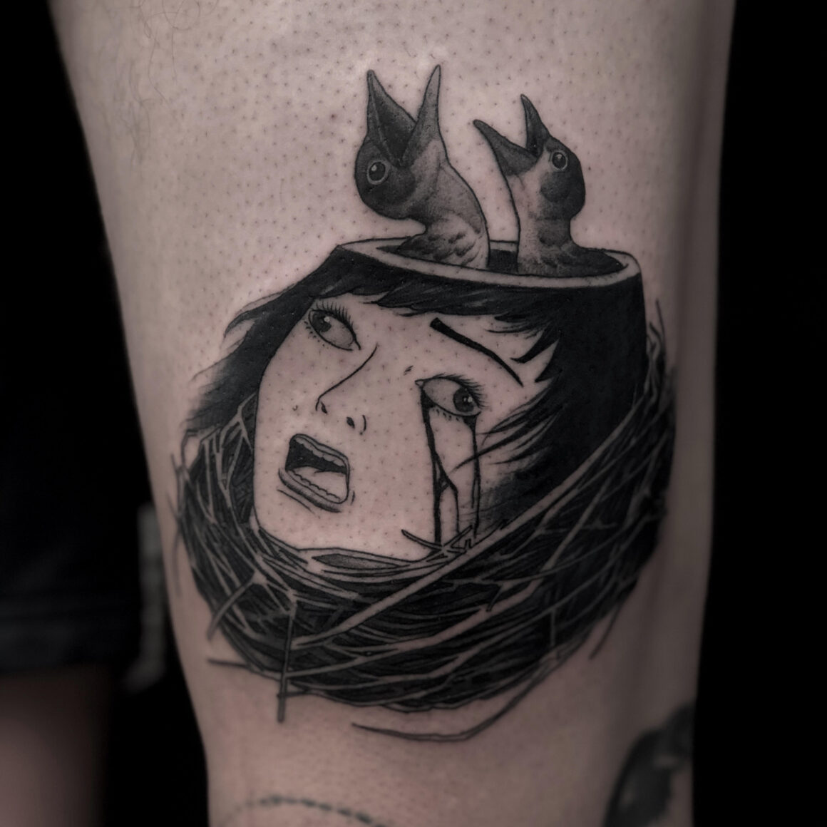 El Uf, ONDO Tattoo, Barcelona, Spain