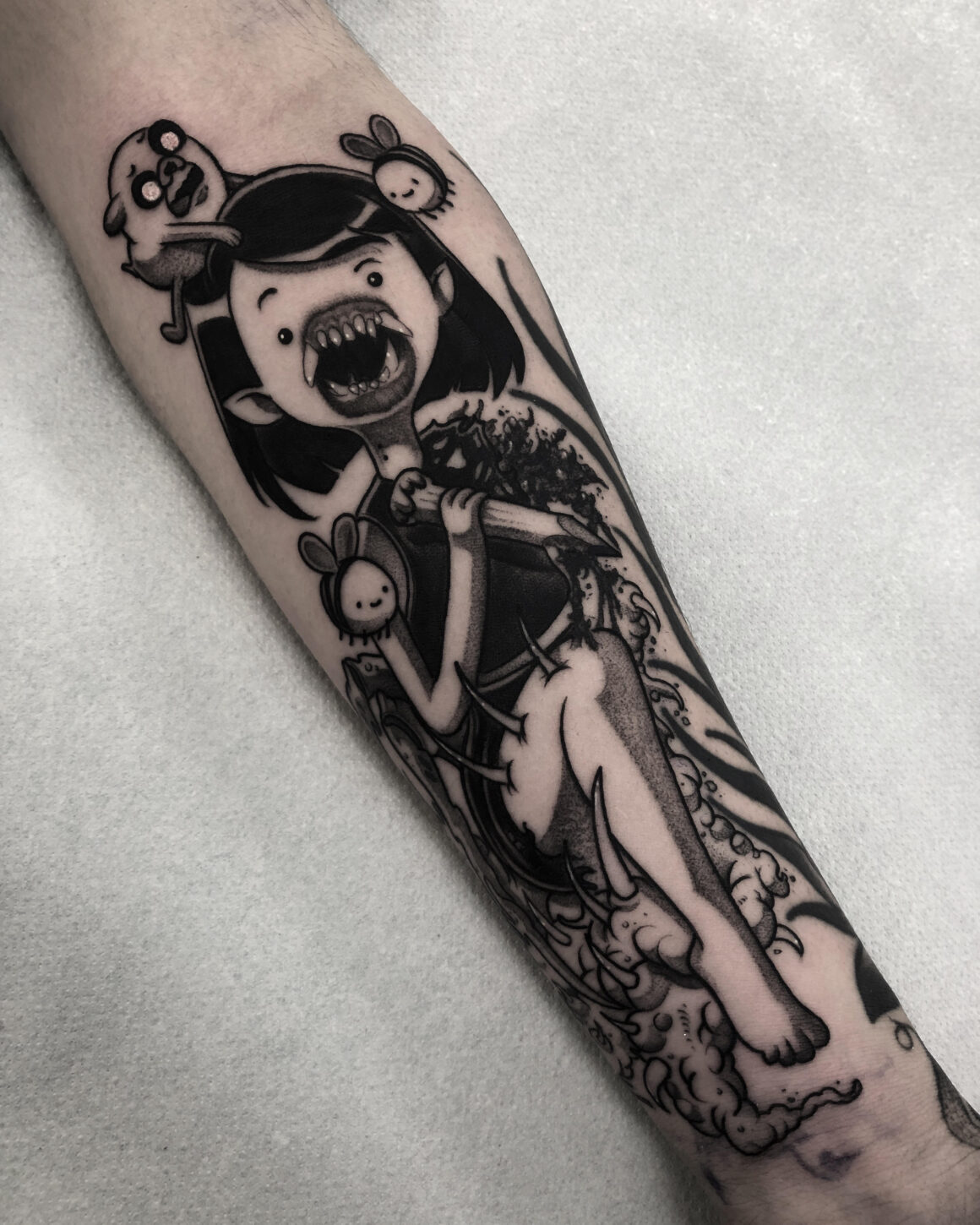 El Uf, ONDO Tattoo, Barcelona, Spain