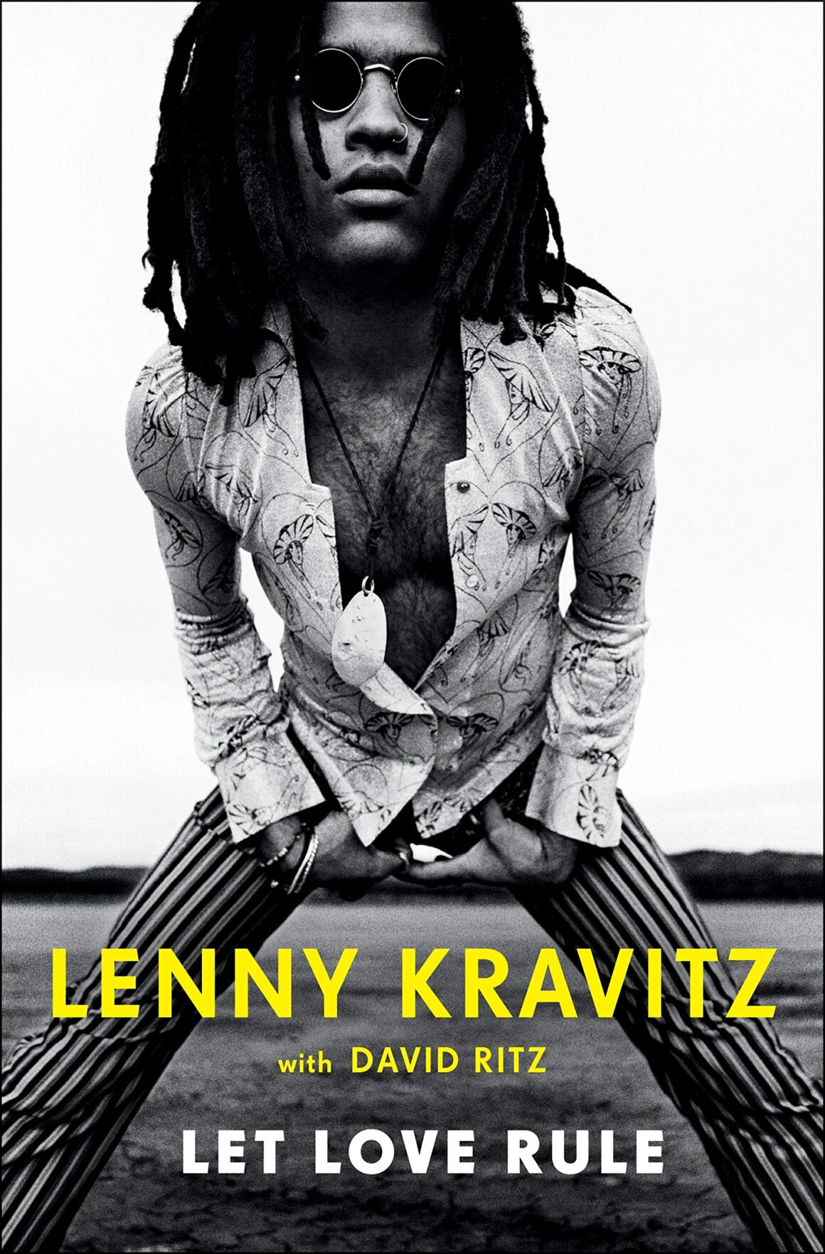 Lenny Kravitz, book cover Let Love Rule