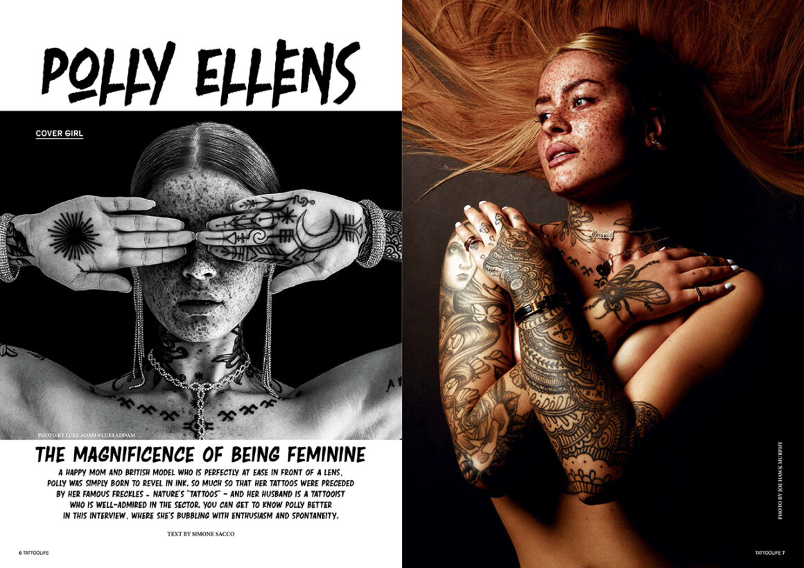 Cover girl: Polly Ellens
